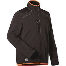 Polaire coupe-vent noire taille S|Bizline-BIZ731090