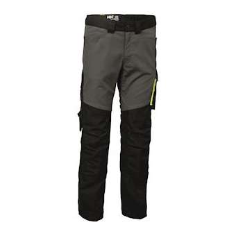 Pantalon de travail Aker sans poches porte-outils noir/gris taille 38|Bizline-BIZ731788