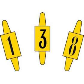 alphabet format 13x20mm 26x10 caracteres|Catu-CATAE-A-Z-J