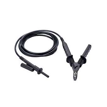 Cordon-croco de garde HT 5kV Noir 15 mètres|Chauvin arnoux-CHXP01295515