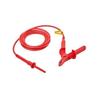 Cordon-croco HT 15kV Rouge 8 mètres K44|Chauvin arnoux-CHXP01295518