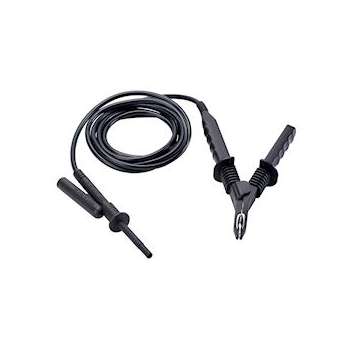 Cordon-croco de garde HT 15kV Noir 8 mètres|Chauvin arnoux-CHXP01295524