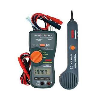 Testeur de câble réseaux informatiques, et multimètre numérique. Tension AC/DC|Sefram instruments-FR4SEFRAM98