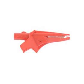 Pince crocodile rouge|Sefram instruments-FR4A1064