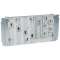 Base VX³IS223 répartition verticale armoire XL³4000 DPX³630 3P avec ou sans diff
