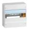 Coffret Drivia 13 modules 1 rangée IP30 IK05 - Blanc RAL9003