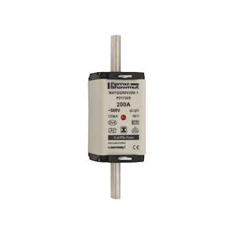 Fusible standard DIN taille NH1 - gG - 200A - 500V - Indicateur|Mersen ( ex ferraz shawmut )-FEZP217225