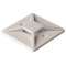 Embase adhésive carrée 19x19mm en PA66 blanc - MB3A|HellermannTyton-HNE15128349