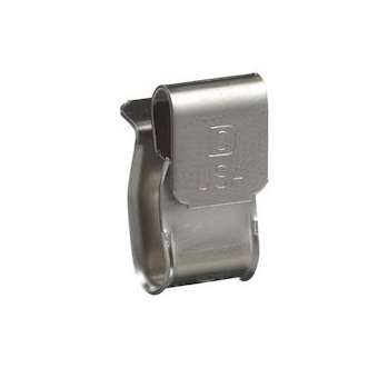 Metal Edge Clip, 1 to 2 USE-2 Wires, 0.1|Panduit Composants Industriels-PNUMEC100-PV-C