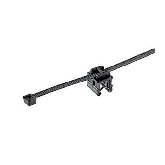 Mount Assembly PLT tie edge-fixed, paral|Panduit Composants Industriels-PNUCMEA24-2S-C300