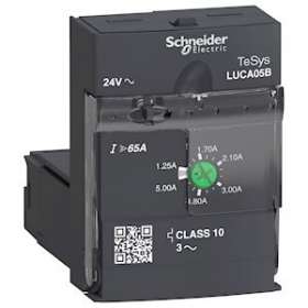 TeSys LUCA - unité de contrôle standard - classe 10 - 1,25..5A - 24Vca|Schneider Electric-SCHLUCA05B