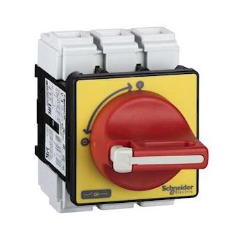 TeSys VCF - inter.-sectionneur - 3P - 690V 80A - poignée rouge cadenassable|Schneider Electric-SCHVCF4
