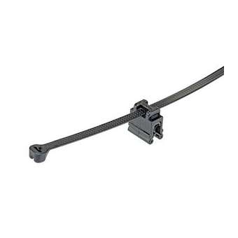Mount Assembly BT tie edge-fixed, parall|Panduit Composants Industriels-PNUCMEA12-B2S-D300