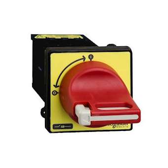 TeSys VCDN - interr.-sectionneur - 3P - 690V 20A - poignée rouge cadenassable|Schneider Electric-SCHVCDN20