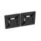 Cable Tie Mount, VHB Adh.,.75' x.75' (|Panduit Composants Industriels-PNUABMM-AV-C0