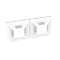 Cable Tie Mount, VHB Adh.,.75' x.75' (|Panduit Composants Industriels-PNUABMM-AV-C