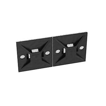 Cable Tie Mount, VHB Adh., 1.12' x 1.12'|Panduit Composants Industriels-PNUABM112-AV-C0