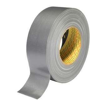 Ruban adhésif toilé 3M 389, Argent, 100 mm x 50 m|3M france-TRM22905