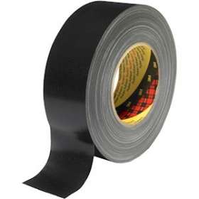 Ruban adhésif toilé 3M 389, Noir, 100 mm x 50 m|3M france-TRM22899