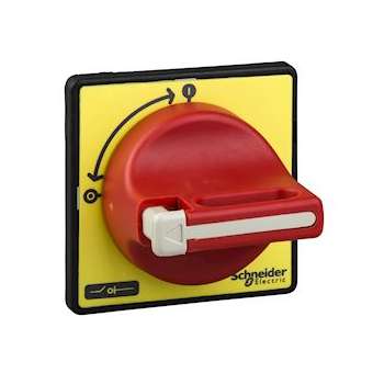 TeSys KCF - commande rotative frontale - pour VN-12,VN-20,V02..V2- poignée rouge|Schneider Electric-SCHKCF1PZ