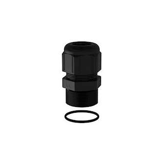 Presse-étoupe plastique IP68 ISO20 - noir RAL9011|Legrand-LEG381560