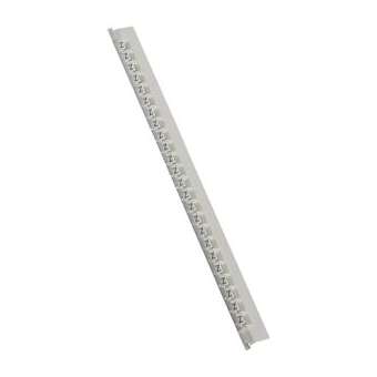 Réglette 24 repères Mémocab largeur 2,3mm + lettre majuscule Z noir/fond blanc|Legrand-LEG037851