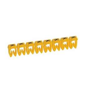 Repère CAB 3 pour filerie 1,5mm² à 2,5mm² avec lettre majuscule K|Legrand-LEG038340