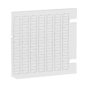 Repère vierge prédécoupé - imprimante Logicab2 -bloc de jonction Viking3 pas 6mm|Legrand-LEG038744