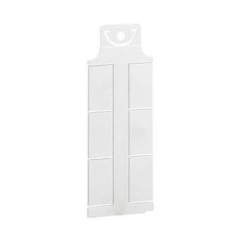 Repère Logicab 2 pour auxiliaire de commande et signalisation-blanc-modèle large|Legrand-LEG038512