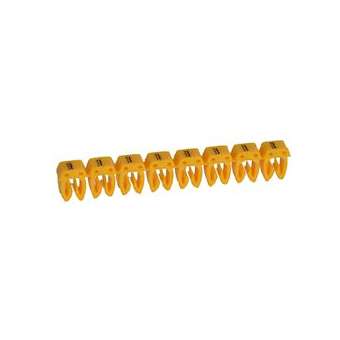 Repère CAB 3 - signe conventionnel pour filerie 0,5 à 1,5mm² - courant continu|Legrand-LEG038275