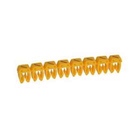 Repère CAB 3 - signe conventionnel pour filerie 0,15 à 0,5mm² - barre fraction|Legrand-LEG038140