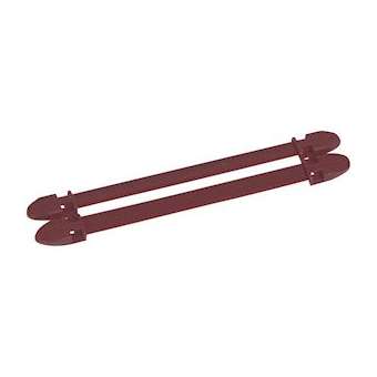 Porte-repères rouge Duplix 14 caractères|Legrand-LEG038462