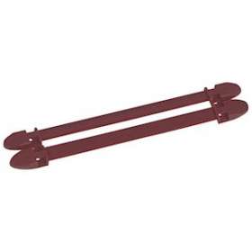 Porte-repères rouge Duplix 14 caractères|Legrand-LEG038462