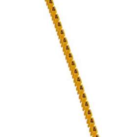 Repère Cab3 chiffre 4 - section 0,5mm² à 1,5mm²|Legrand-LEG200790