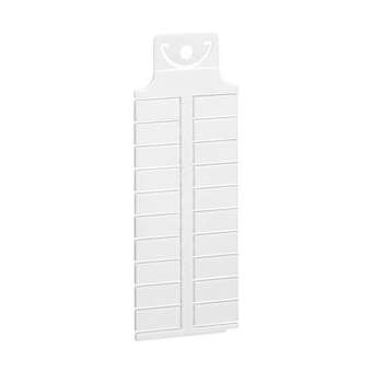 Repère vierge adhésif pour table traçante Logicab2 blanc 17,5x8mm|Legrand-LEG038507