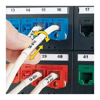 Therm Trans, Turn-Tell, Vinyl, 0.50' W x|Panduit Composants Industriels-PNUR050X125V1T