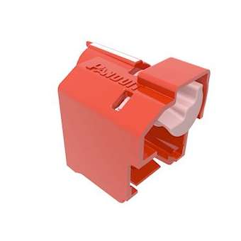 Standard Lock-In device, 10 in red with|Panduit Composants Industriels-PNUPSL-DCPLE