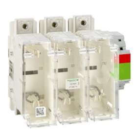 TeSys GS1 - bloc de base interrupteur-sectionneur fusible - 3P 3F - DIN - 250A|Schneider Electric-SCHGS1ND3