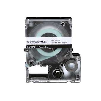 MP Cassette, Continuous Tape, Vinyl,.38|Panduit Composants Industriels-PNUT038X000VPM-BK