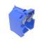 Recessed Lock-In device, 10 in blue with|Panduit Composants Industriels-PNUPSL-DCPLRE-BU