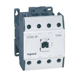 Contacteur de puissance CTX³ - 4P - 230V~ - AC 1 100A/ AC 3 65 A|Legrand-LEG416446