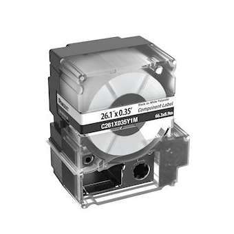 MP Cassette, Comp Label, Non-Ahdesive Po|Panduit Composants Industriels-PNUC261X035Y1M