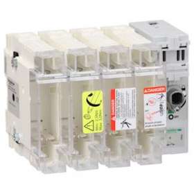 TeSys GS - interrupteur sectionneur fusible - 4P - 125A - 22x58 mm|Schneider Electric-SCHGS2K4