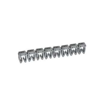 Repère CAB 3 - filerie 0,15mm² à 0,5mm² et blocs de jonction - chiffre 8 gris|Legrand-LEG038108