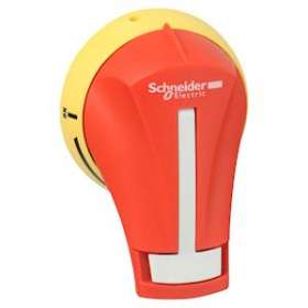 TeSys GS - poignée externale rotative droite - 32A à 63A - IP65 - rouge|Schneider Electric-SCHGS2AH220
