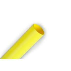 GTI 3000 18/6mm Gaine Thermorétractable paroi fine en barre de 1m Jaune|3M france-TRM85410