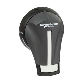 TeSys GS - poignée externale rotative droite - 32A à 63A - IP65 - noire|Schneider Electric-SCHGS2AH210