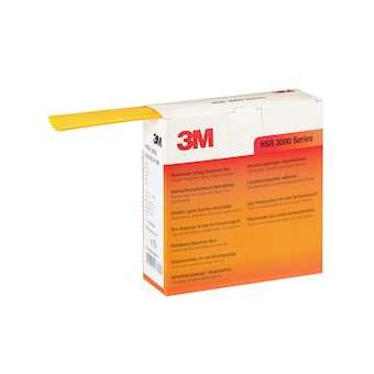 HSR 3000 24/8mm Gaine Thermorétractable en rouleau x5m Jaune|3M france-TRM85853