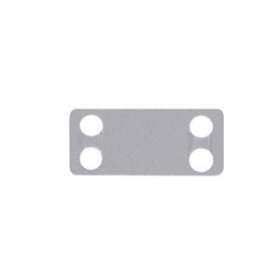 Marker Plate, 316 SS, 4 Hole, 1.7' x.75|Panduit Composants Industriels-PNUMMP172-C316