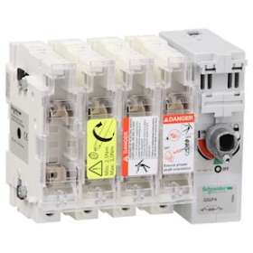 TeSys GS - interrupteur sectionneur fusible - 4P - 50A - 14x51 mm|Schneider Electric-SCHGS2F4